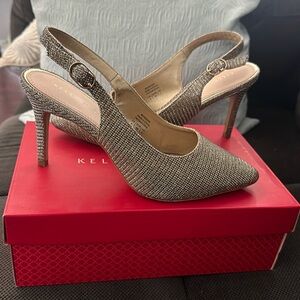 Kelly and Katie short sandal heels - size 9